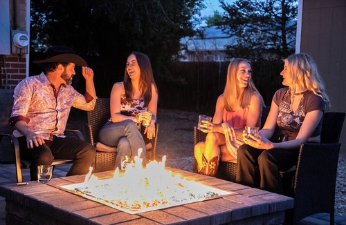 Dupont House | The Neon Cowboy: Hot Tub, Fire Pit, Movie Theater
