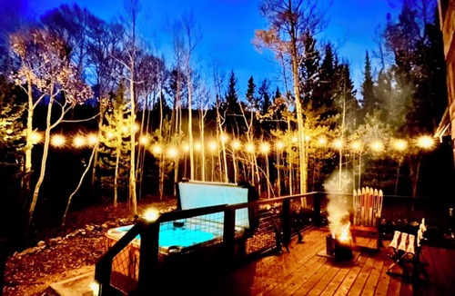 Alma House | The Snow Shack 2BR w Hot Tub, Stream, Fireplace, Steam Rm on 5 Acres Near Breck
