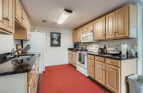Lakewood Ski Chalet | This is a serene space. Open landscape of a lush garden, mountains, and beyond!
