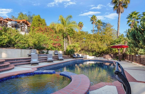 Escondido House | Two Estates w/Pools, Hot Tub, Game Rooms, Views & Tennis Court Near Wineries