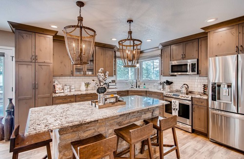 Colorado Springs House | Upscale Black Forest Retreat - Pikes Peak Views · Sunroom · Firepit · 10 Acres
