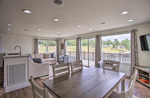 Cleora House | Walk to Boat Ramp! Lakefront Home w/Deck in Afton
