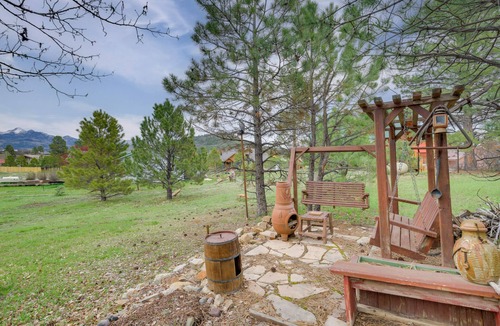 Pagosa Highlands Cabin | Walk to Trails! Pagosa Home w/Patio + Views