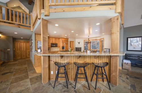 Historic District House | Walking distance to downtown Breck, Stunning ski resort panorama, hot tub, foosball, arcade machine!
