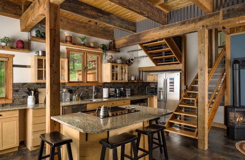 Evergreen Cabin | Whimsical Castle Retreat with Sauna, Fireplaces, Forest Setting Near Denver
