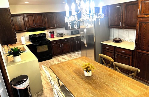 Northeast Colorado Springs House | Wooded Retreat Hot Tub. Private Arcade, Yard Games, Sleeps 12 , 7 Beds, 2Kings