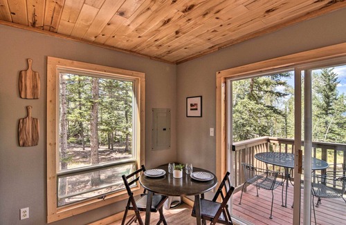Indian Mountain Cabin | Woodsy Cabin Hideaway w/Deck: Hike, Fish, Escape