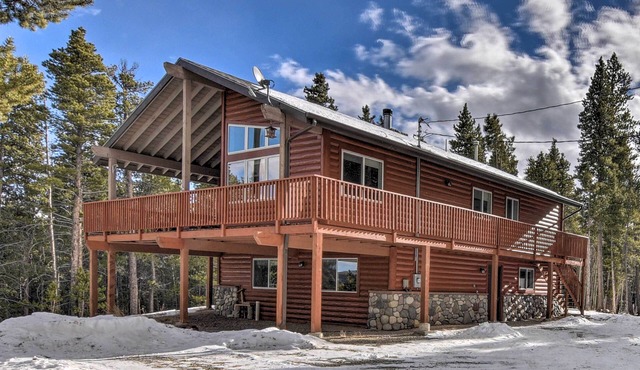 24-0107 16-Acre Fairplay Cabin w/Mountain Views!