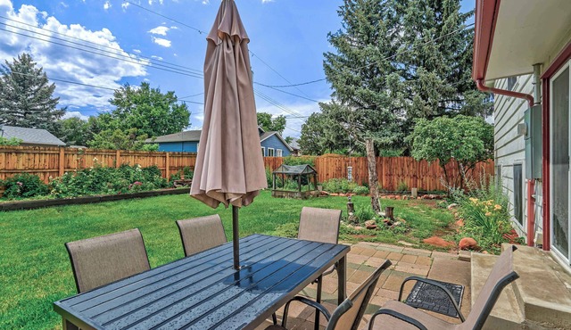3BR Home patio backyard near Garden of the Gods CO