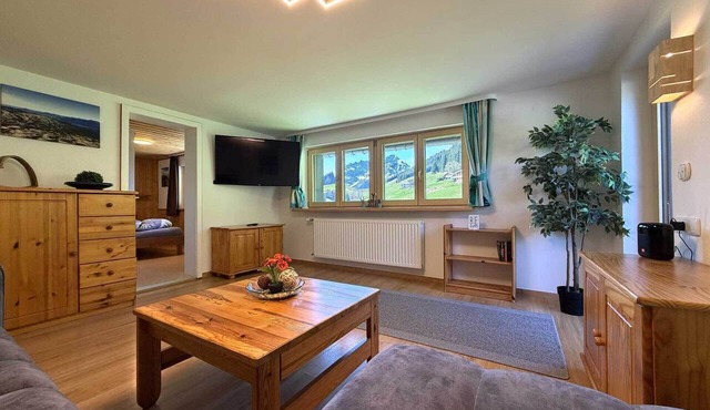 Apartment with two sleeping rooms and terrace in Hirschegg