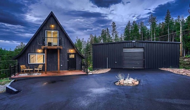 Aspen A-Frame Hot Tub Mountain Retreat Evergreen