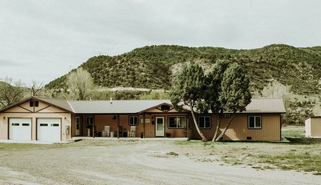 Beautiful home on18 acres on the White River with access.