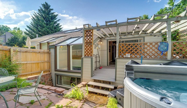 Boulder Vacation Rental w/ Deck & Private Hot Tub!