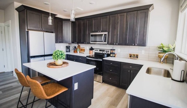 Brand new 2-bedroom townhouse with attached garage