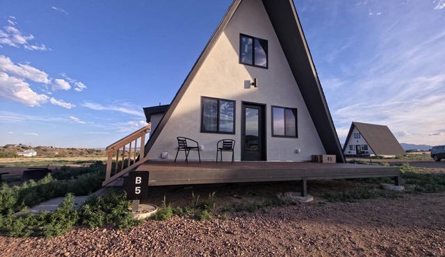 Cabin 5 | Polaris - A-frame cabin with loft and full kitchen, sleeps six