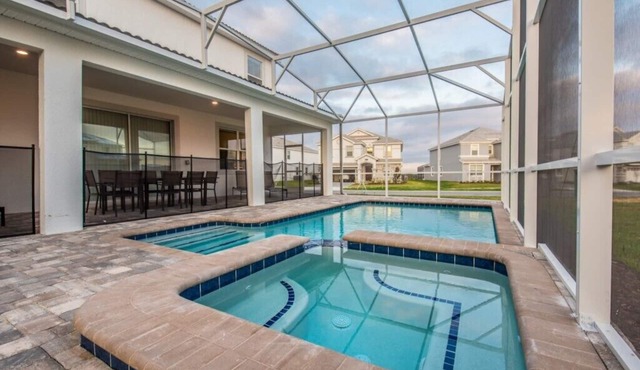 Champions Gate Luxury 10 Bedroom Resort Villa With Spa and Games Room on Golf Course community in Davenport