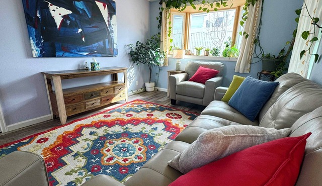 Charming 2-bedroom house in beautiful Denver w/Hot Tub & AC