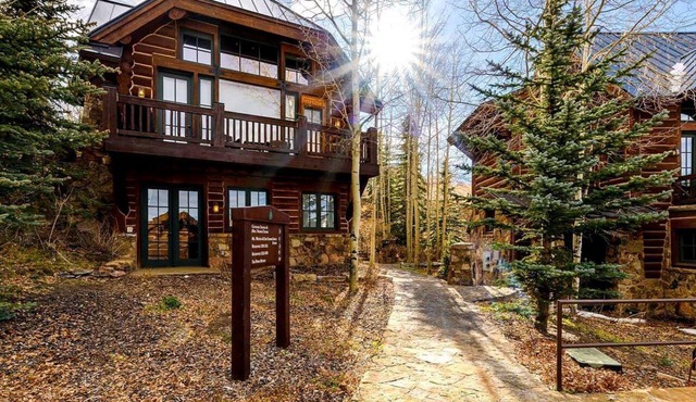 Charming Log Cabin Retreat with Cozy Fireplace Escape in Telluride, Colorado