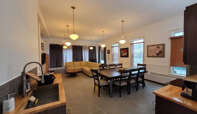 Charming renovated Bank building direct access for ATV/snowmobiles