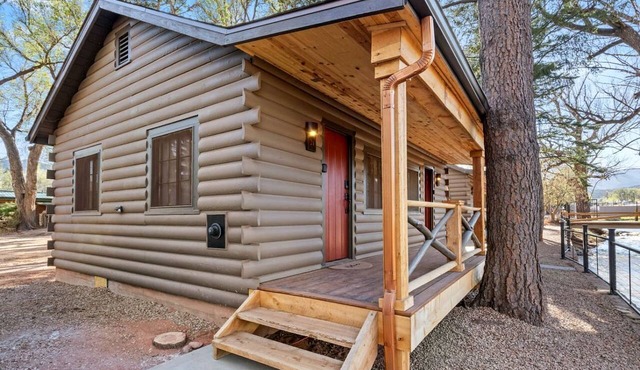 Charming Rustic Cabins with Private Outdoor Spaces near Garden of the Gods in Colorado Springs, Colorado