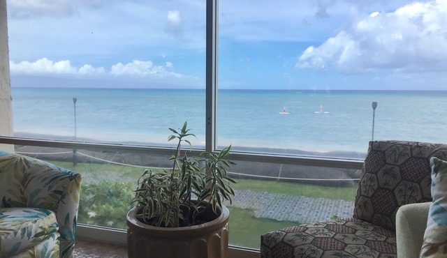 Clean, Ocean Front, Large 1 Bd, 1st Floor, Royal Kahana