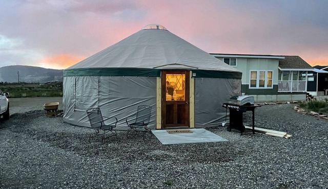 Colorado Glamping Escape for Families or Groups in Fully-Equipped Yurt in Meeker