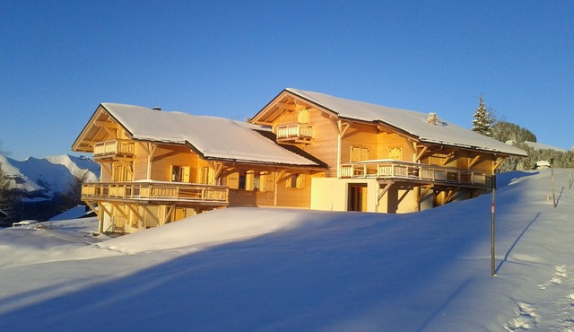 Contemporary chalet, panoramic view in ORMONT DESSOUS