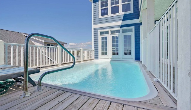 Discover oceanfront bliss at 7th Heaven in Oak Island, NC—spacious 7BR, sleeps 24! in Oak Island