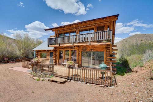 Fire Pit: 20-Acre Creekfront Retreat in Gunnison!