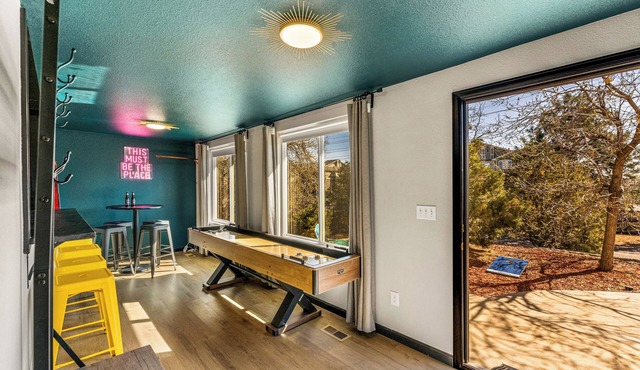 Game Night House with Eight Rooms