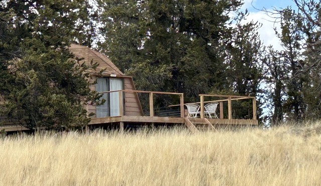 Honeydome Hideaway on 2 acres, close to fishing & national forest w/ATV trails.