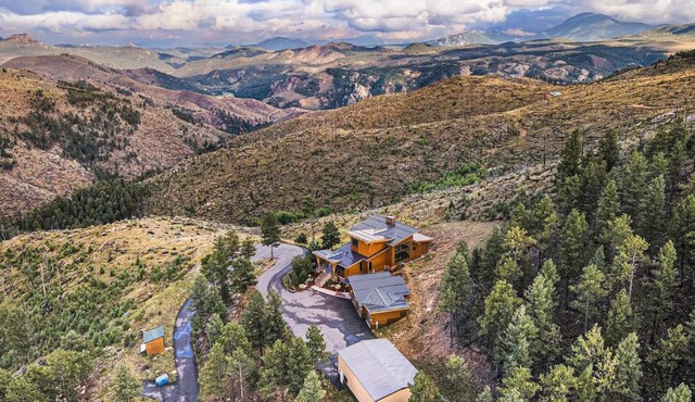 Hot Tub and Scenic Views at The Bailey Lodge