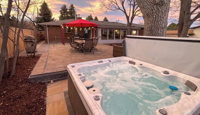 Hot Tub, Pool Table, BBQ Patio, Yard Games