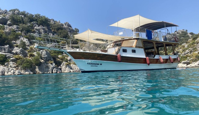 Kekova Private Boat Tour with Lunch in Kaleüçagiz