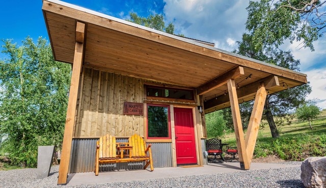 Max's Cabin at Tiny Timbers Resort and Spa!