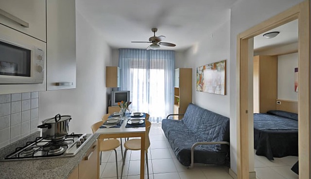Modern flat with balcony in Caorle residence in Caorle