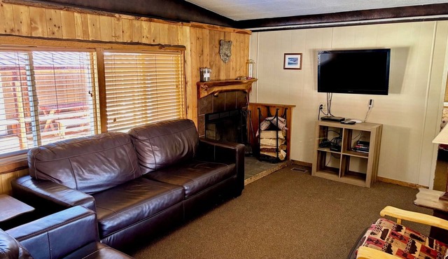 Mountain cabin with river views sleeps 11 . 15 minutes from Wolf Creek Ski Area.