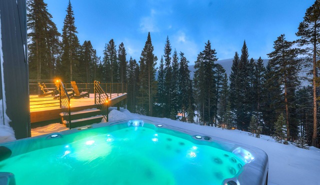 NEW Breckhaus A-Frame: Unique Luxe Design, Hot Tub, WOW Views, TWO Primary Suites