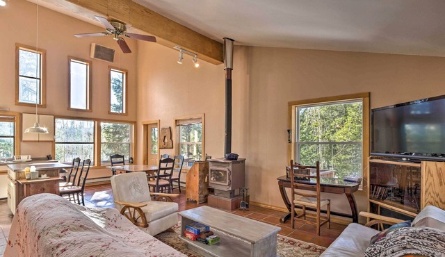 Private Dog-Friendly Fairplay Cabin w/ Deck & Yard