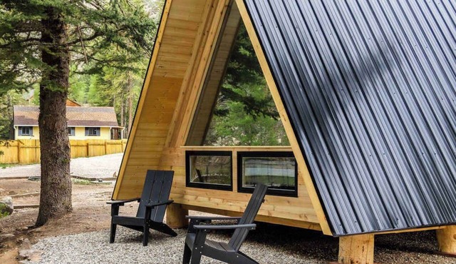 Scenic Mountain A-Frame | Sauna | Creek | Lostfork in Grant