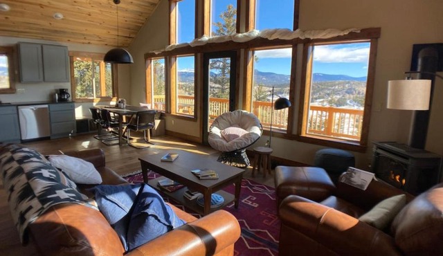 Secluded Modern Cabin On 10 Acres Tarryall Creek