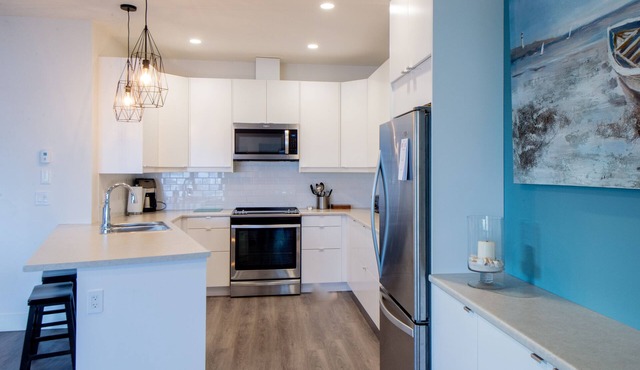 Spectacular Waterfront Suite in the Heart of Comox in Comox