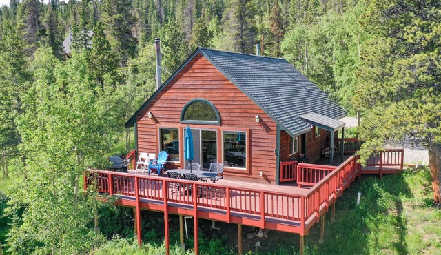 True Log Cabin, Floor-to-Ceiling Valley Views - Gated Community