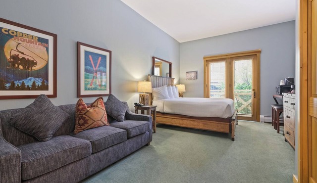 Tucker Mountain Hotel Style Room with 1 Bed #107A by RedAwning