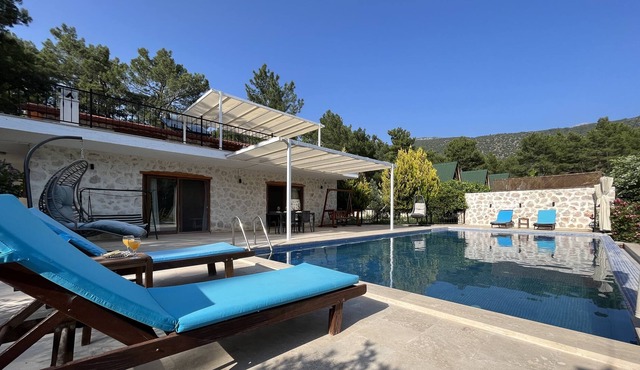 Villa with Private Pool in Wonderful Nature in Kas - AWZ 123 in Antalya
