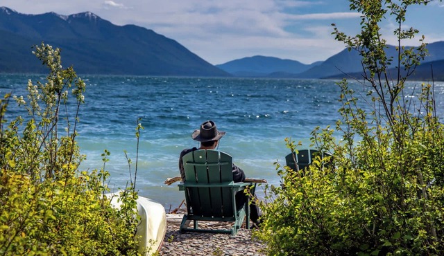 Walsh Cottage inside Glacier National Park on Lake McDonald in West Glacier