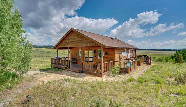 Warm Springs Ranch Mtn View & Deck: Fairplay Cabin