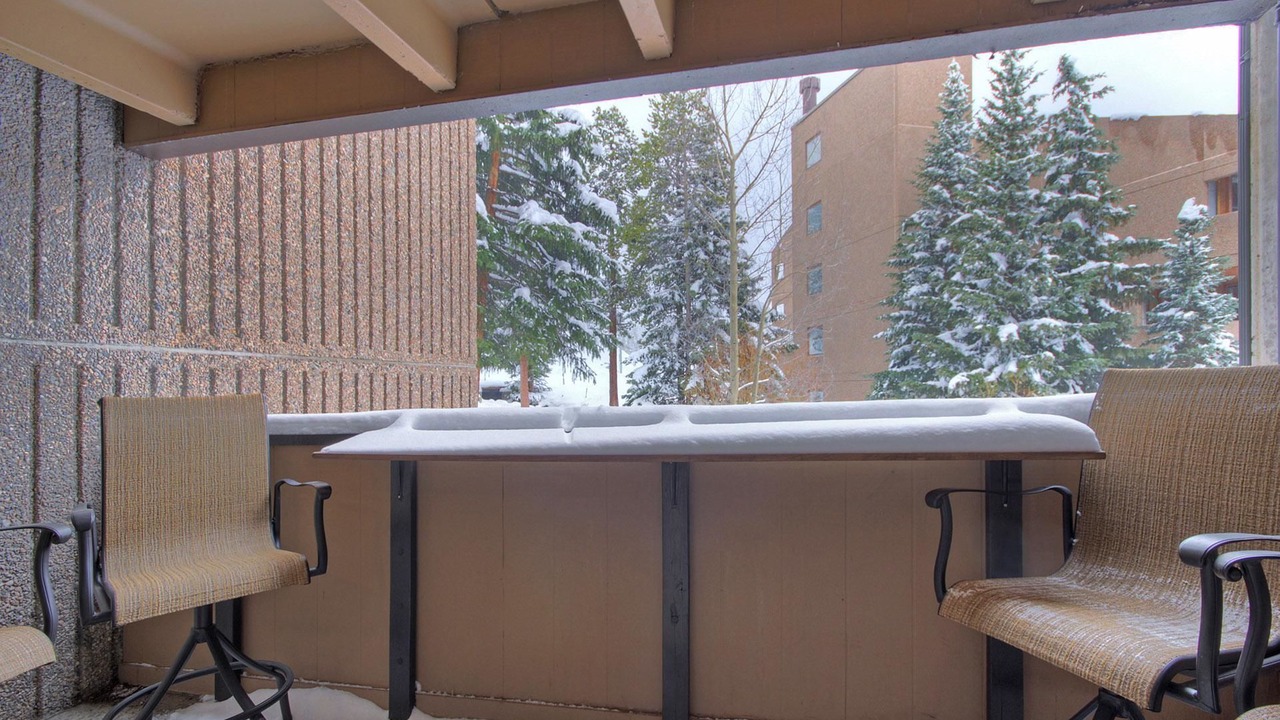 Photo of Patio Balcony in Copper Mountain Village