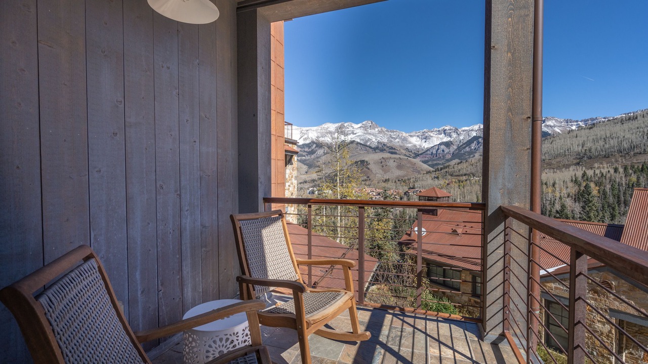 Photo of Patio Balcony in Mountain Village