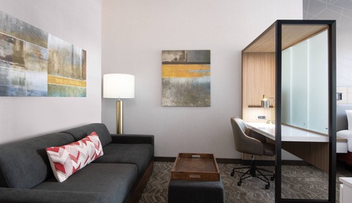 Suite, Multiple Beds, Roll-in Shower